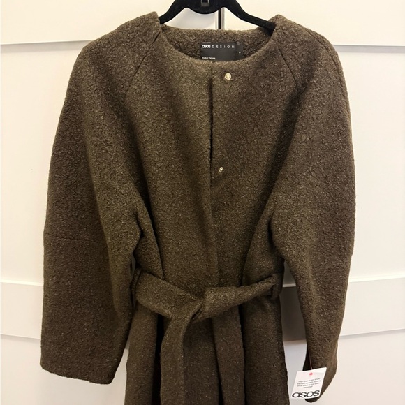 ASOS Dark Brown Women's Coat - Picture 6 of 6